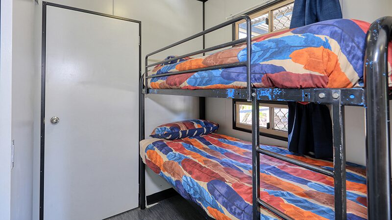 Rubyvale cabin interior