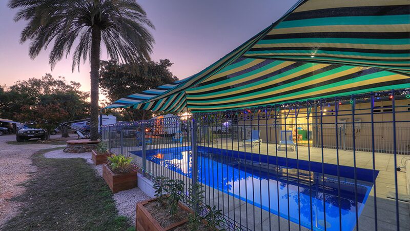 Relaxed stay at Rubyvale Caravan Park
