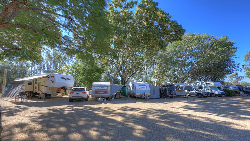 Shady Rubyvale camping area